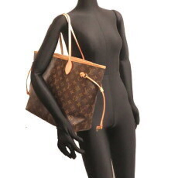 Louis Vuitton Neverfull Tote Bag Monogram Brown - Picture 8 of 9